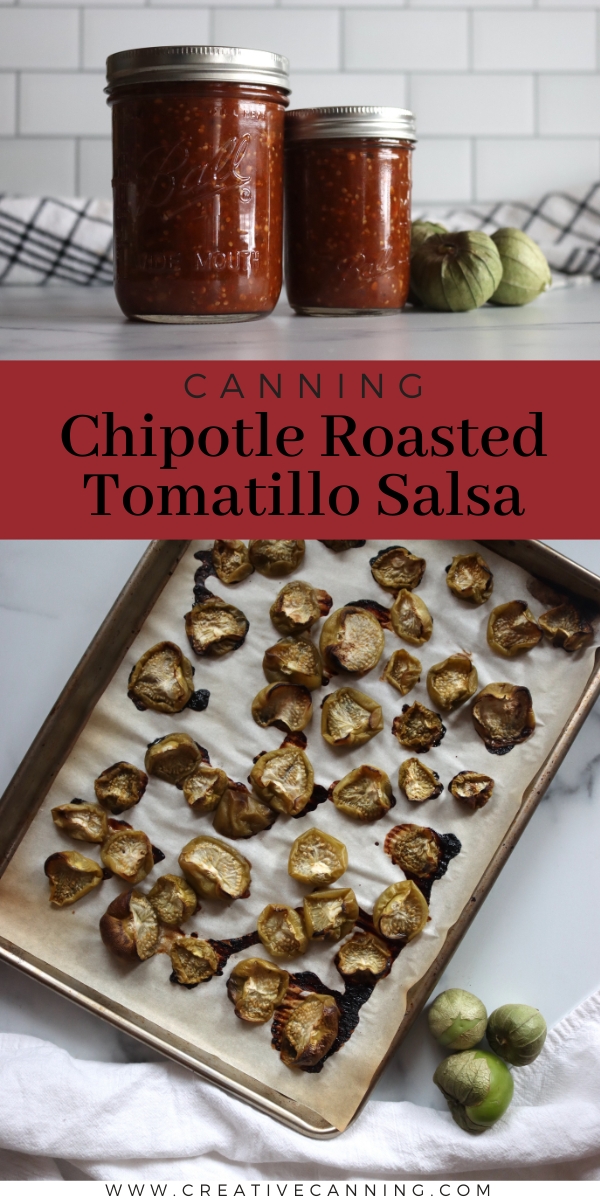 Chipotle Roasted Tomatillo Salsa