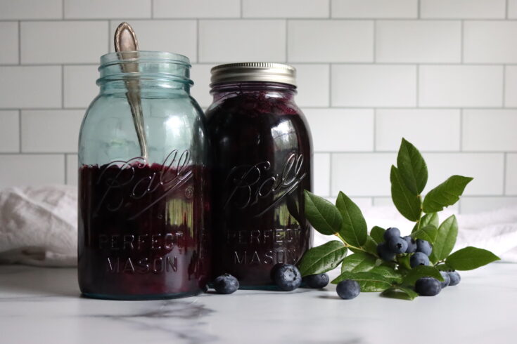 Canning Blueberry Pie Filling