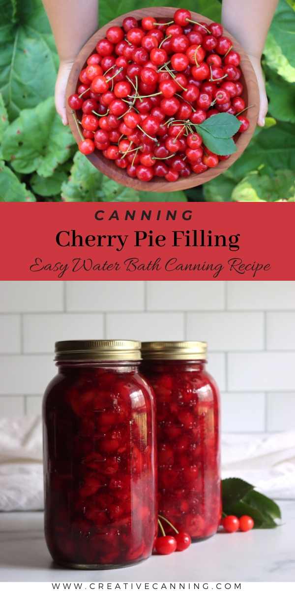 Canning Cherry Pie Filling