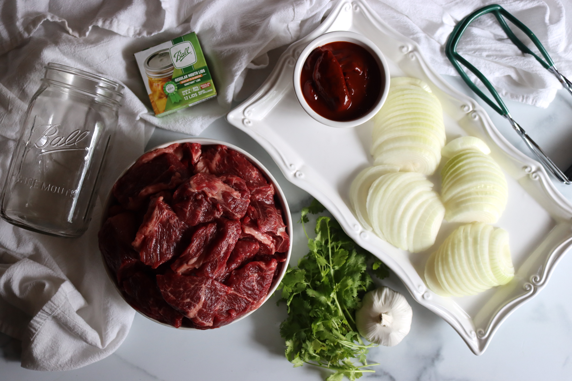 Canning Chipotle Beef Taco Meat