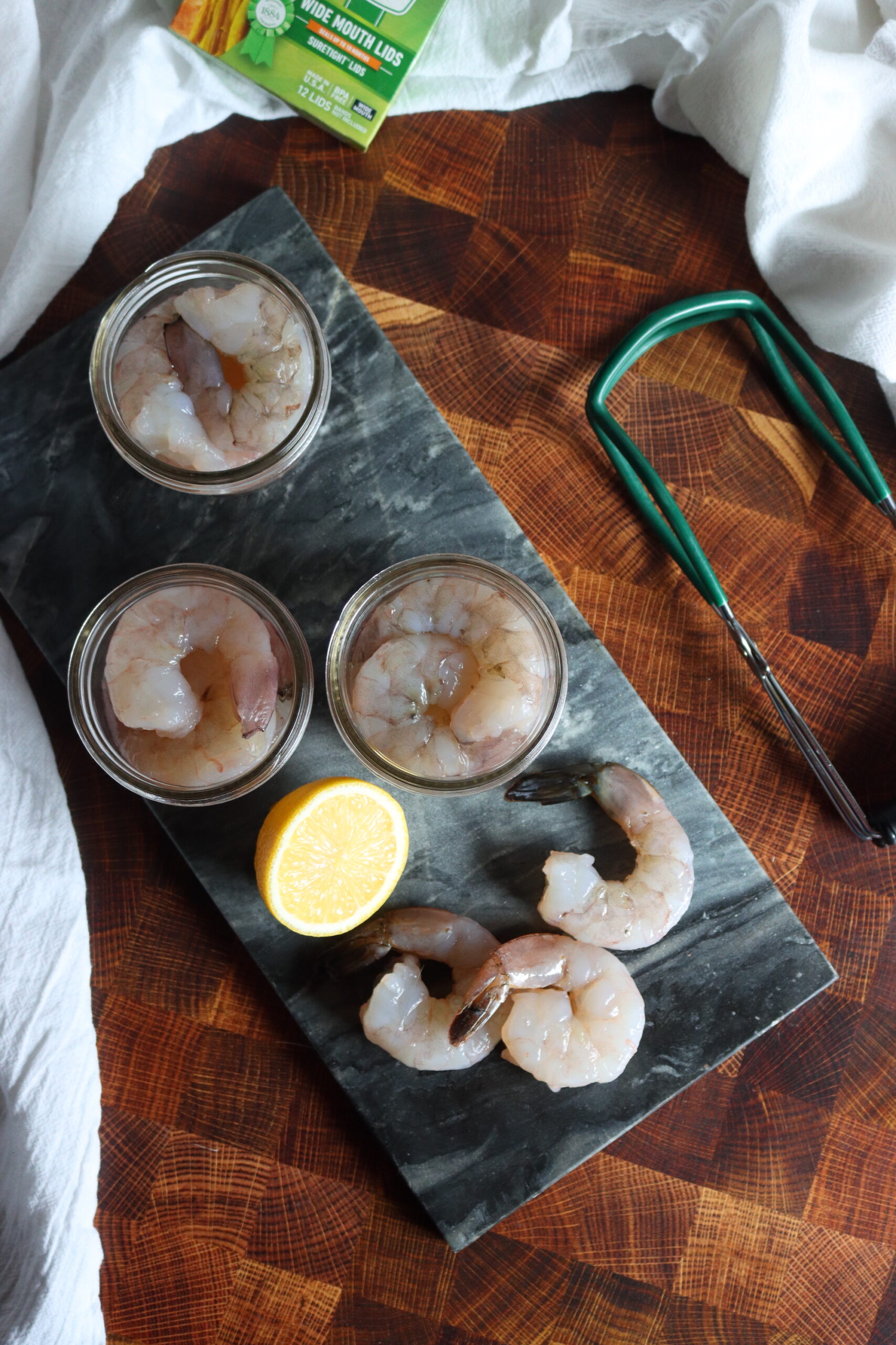 Canning Shrimp