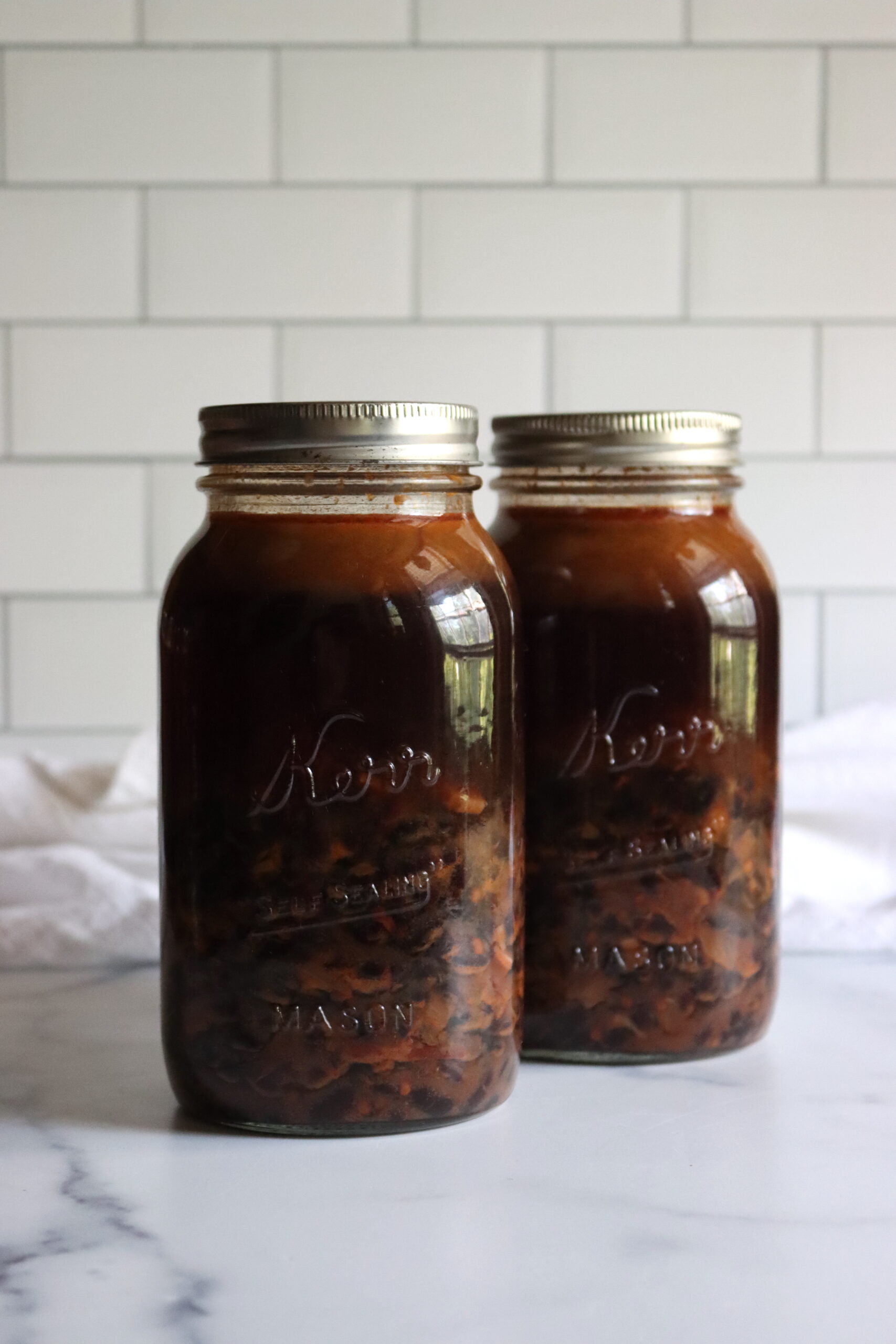 Canning Black Bean Soup with Chipotle