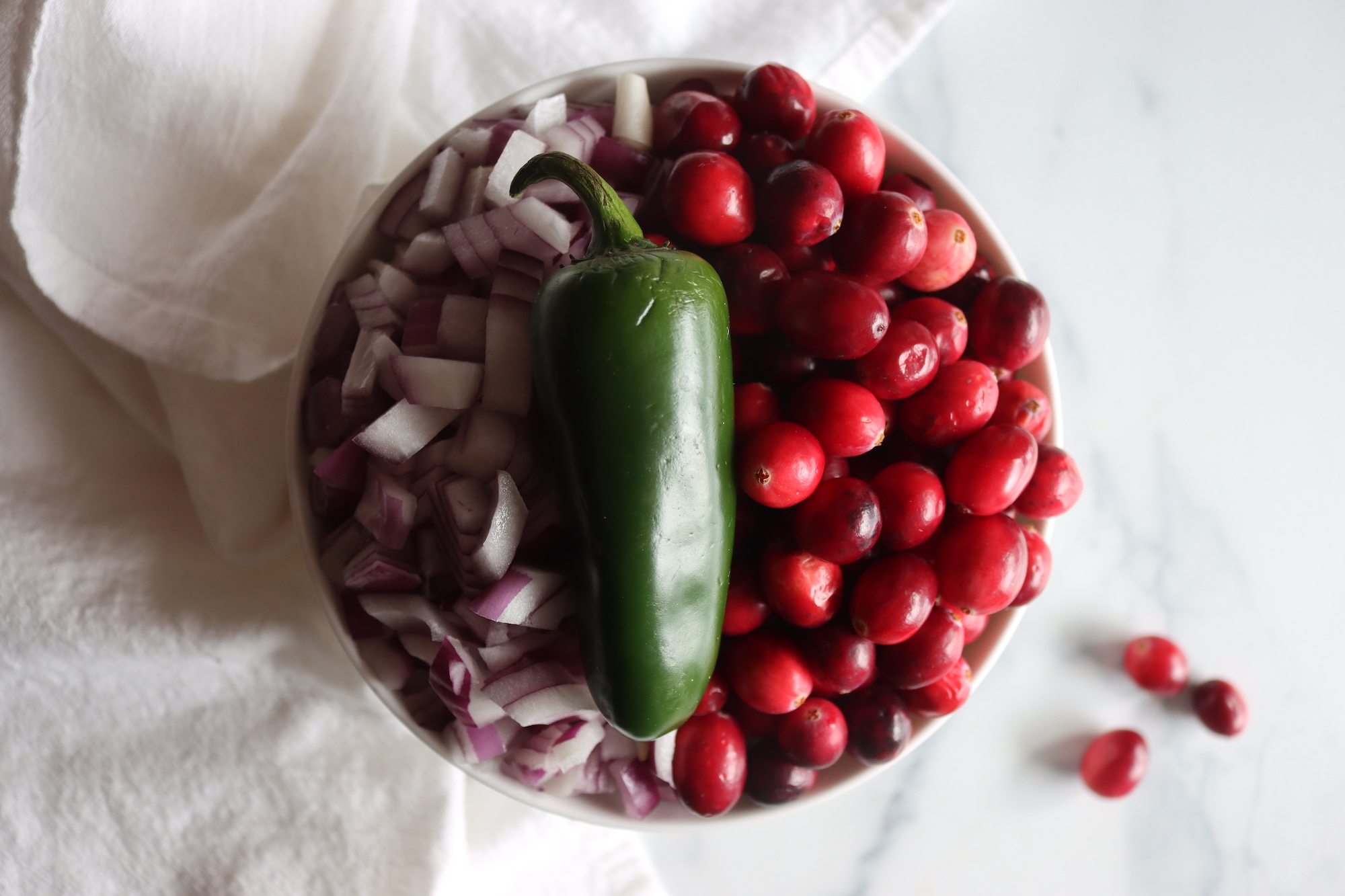 Cranberry Salsa Ingredients