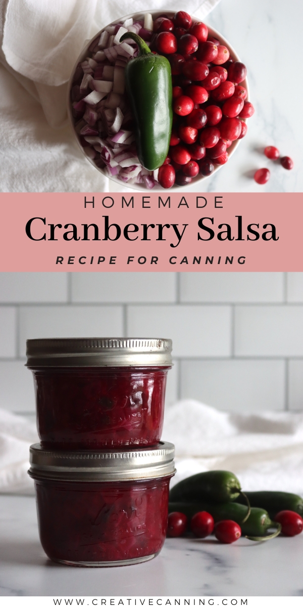 Cranberry Salsa canning Recipe