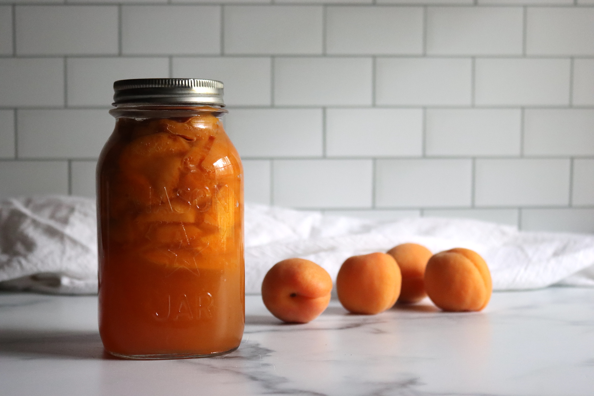 Home Canned Apricot Pie Filling