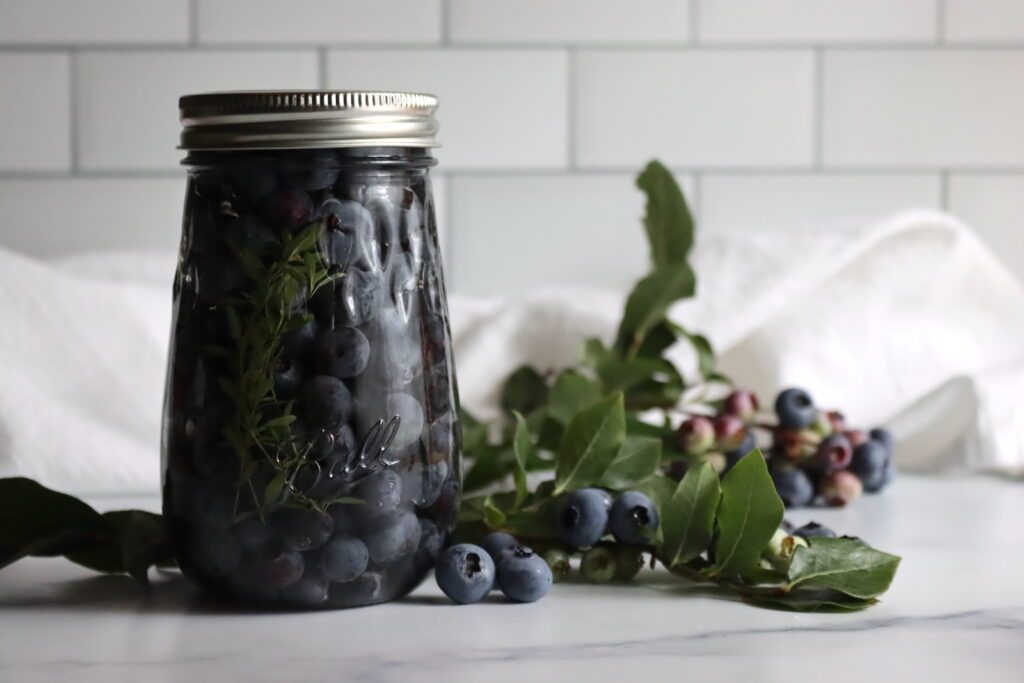 Pickled Blueberries