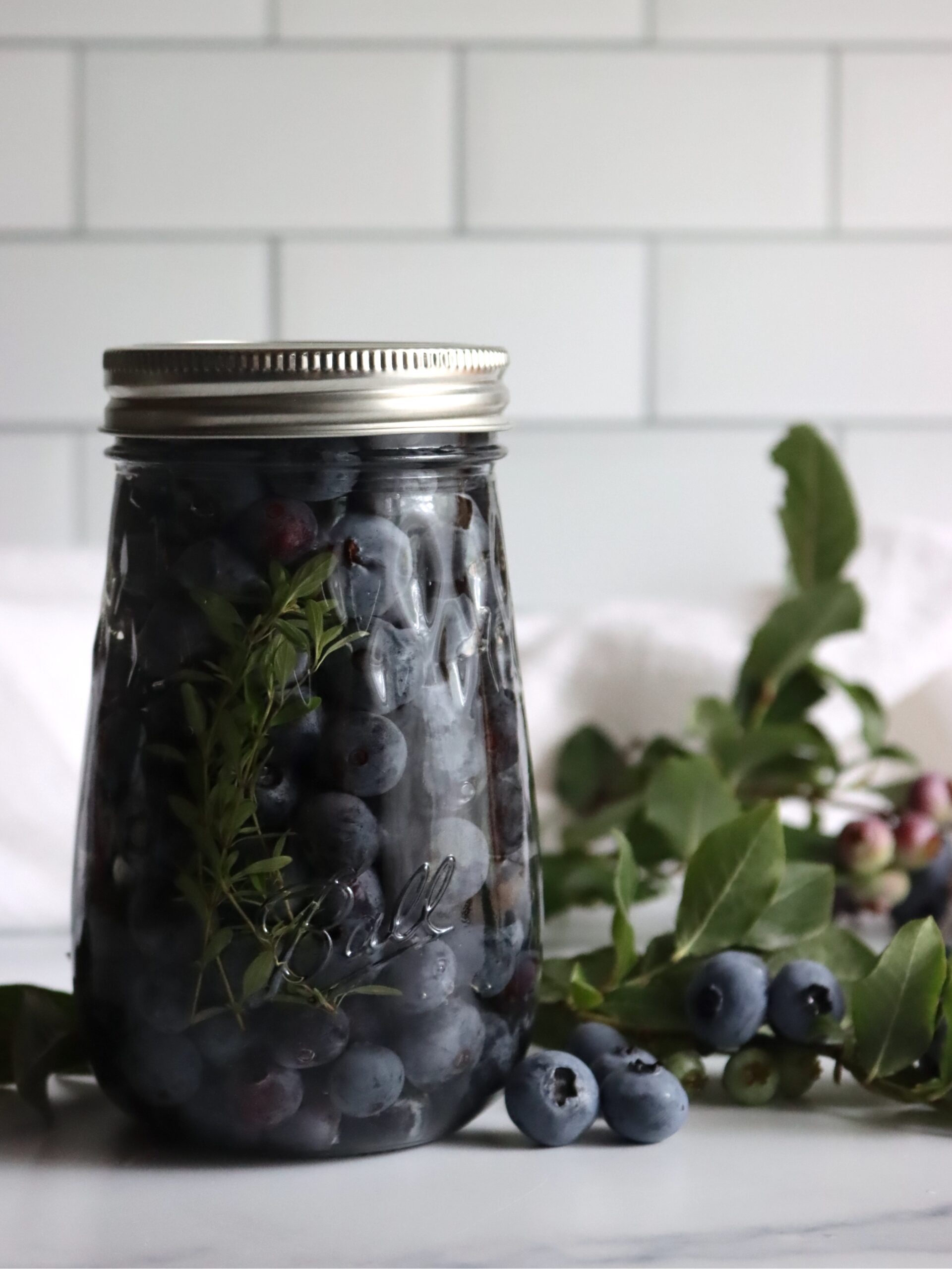 Homemade Pickled Blueberries Recipe