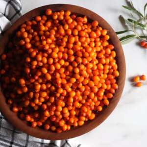Seaberries or Sea Buckthorn