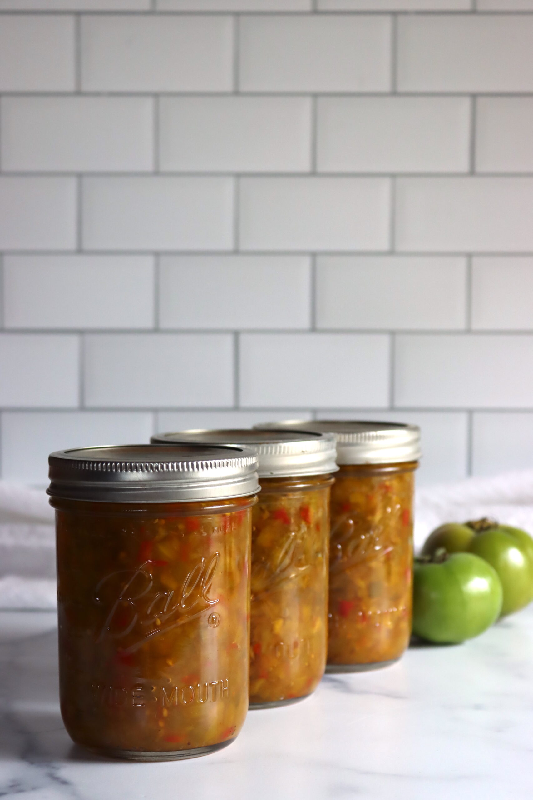 Southern Chow Chow (Traditional Green Tomato Relish) - Creative Canning