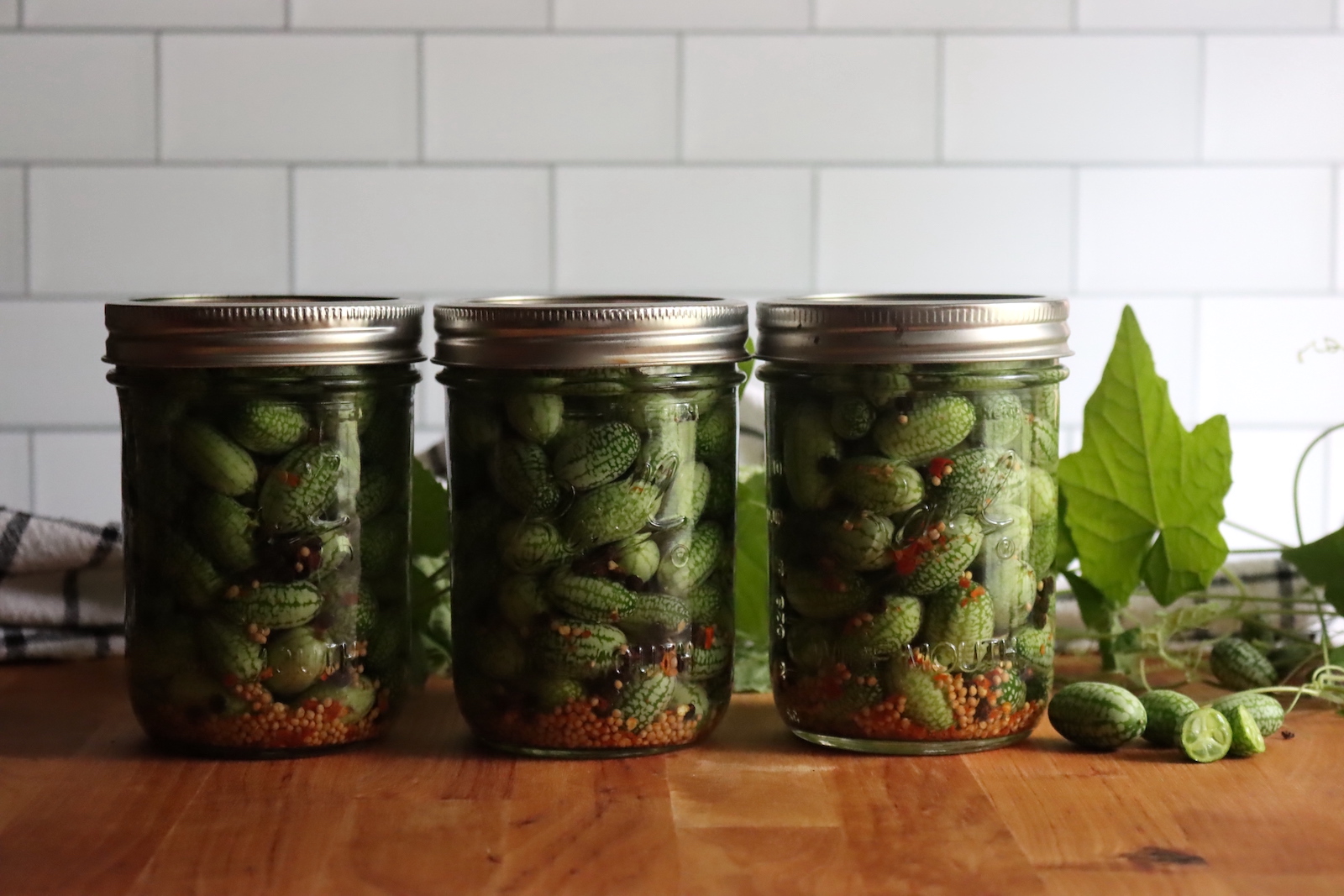 Cucamelon Pickles