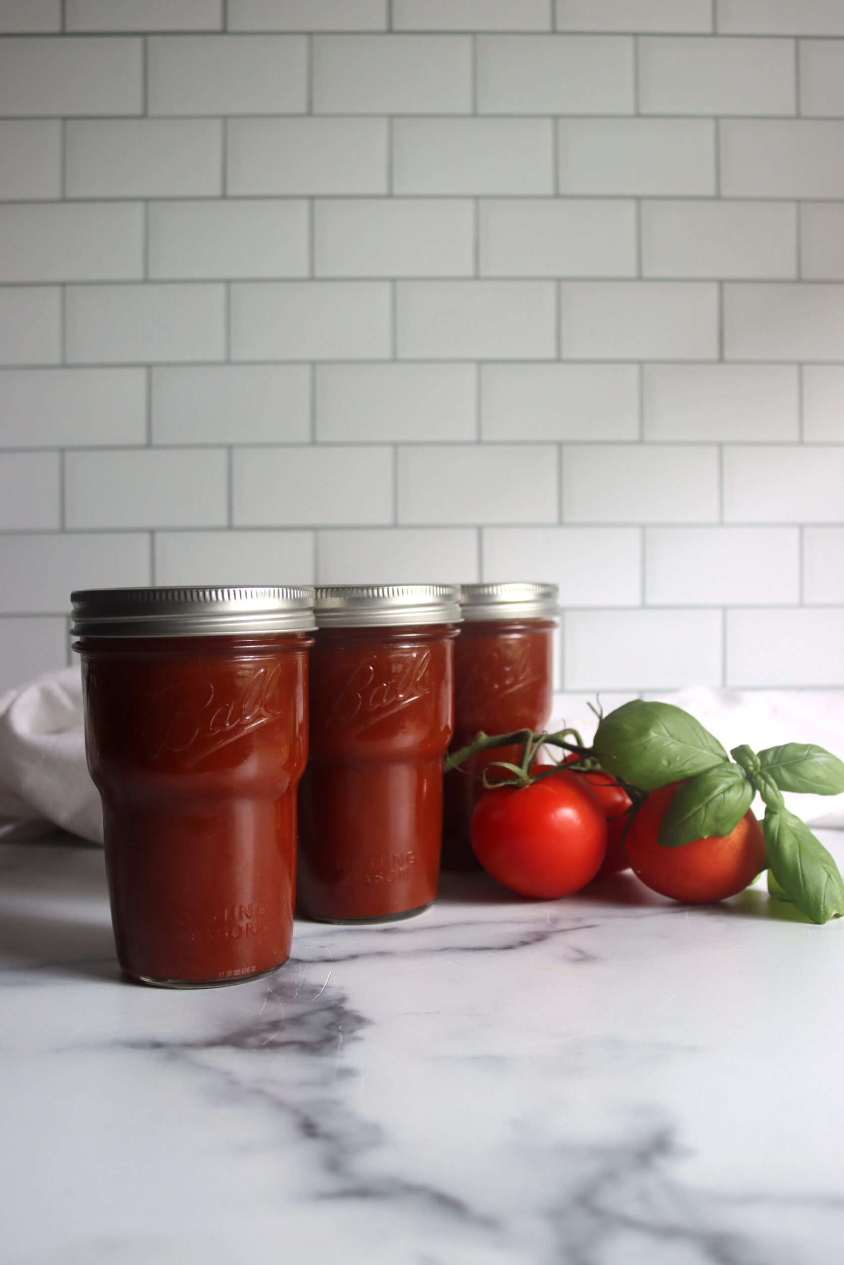 Tomato Basil Soup Canning