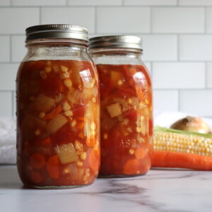 Canning Vegetable Soup