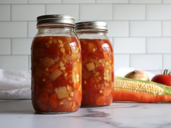 Canning Vegetable Soup