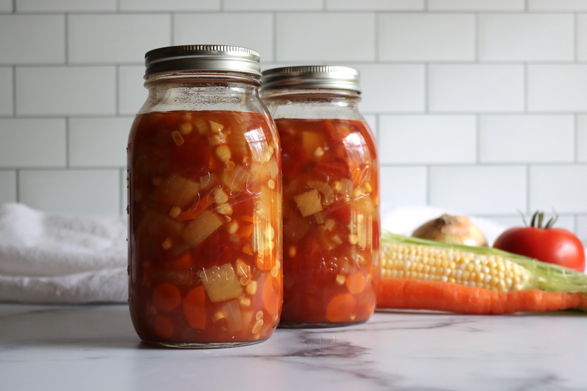 Canning Vegetable Soup