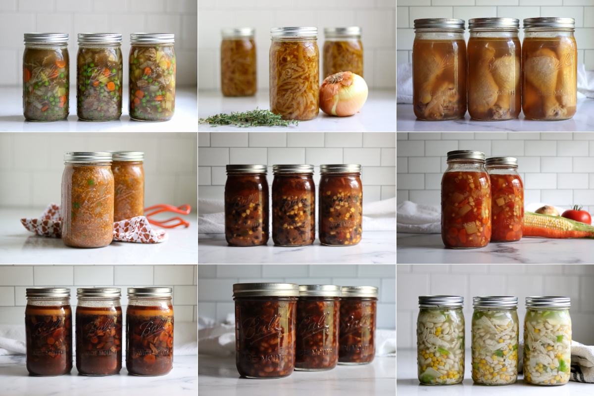 List of Meal in a Jar Canning Recipes