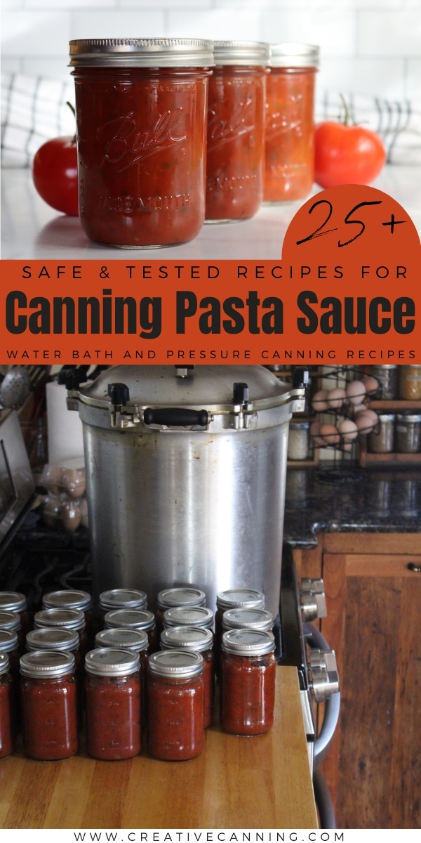 Pasta Sauce Canning Recipes