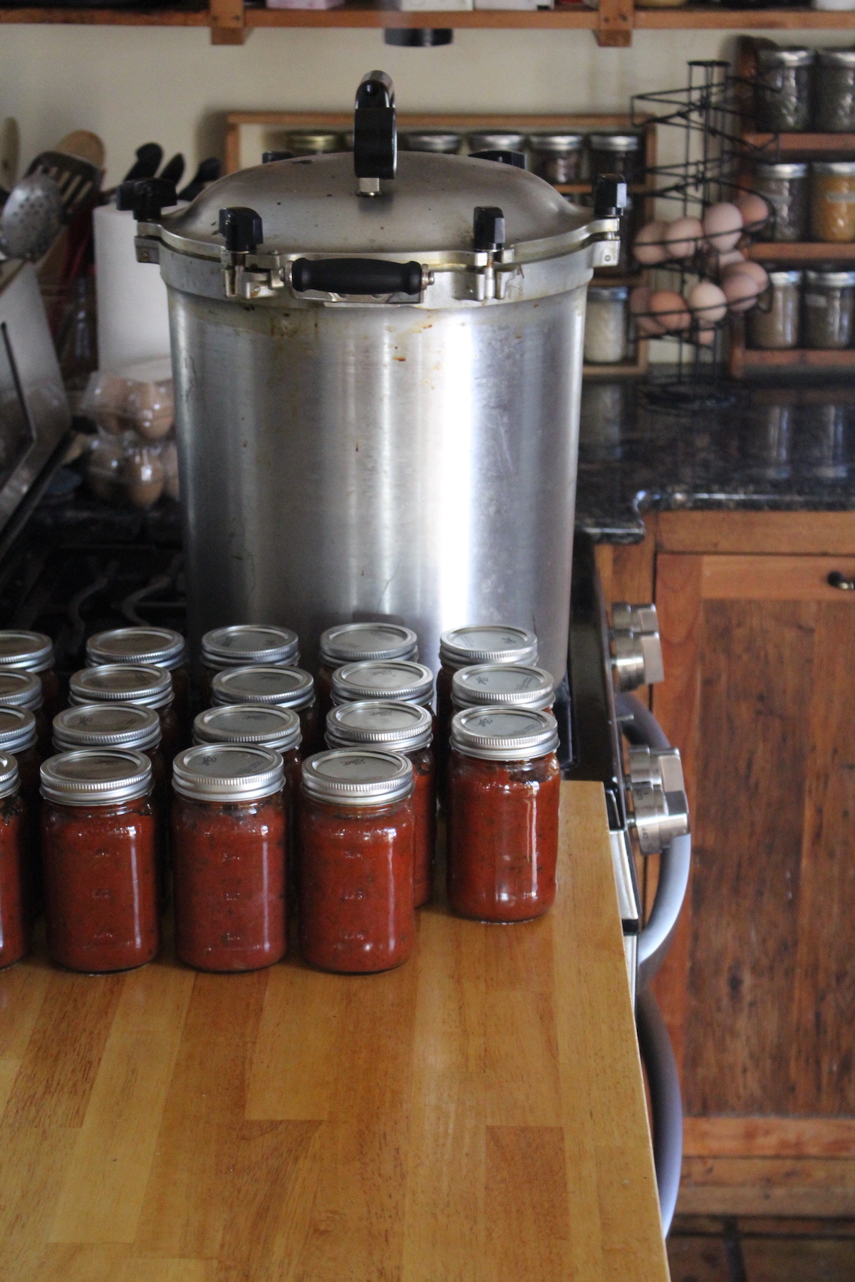 Pressure Canning Pasta Sauce