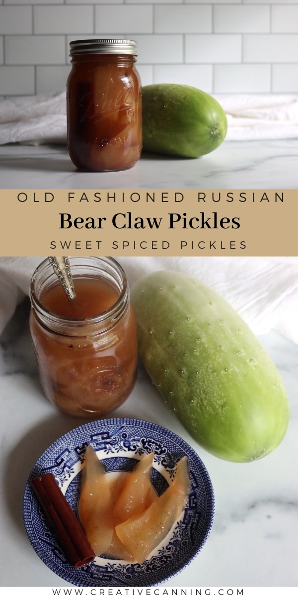 Russian Bear Claw Pickles Recipe