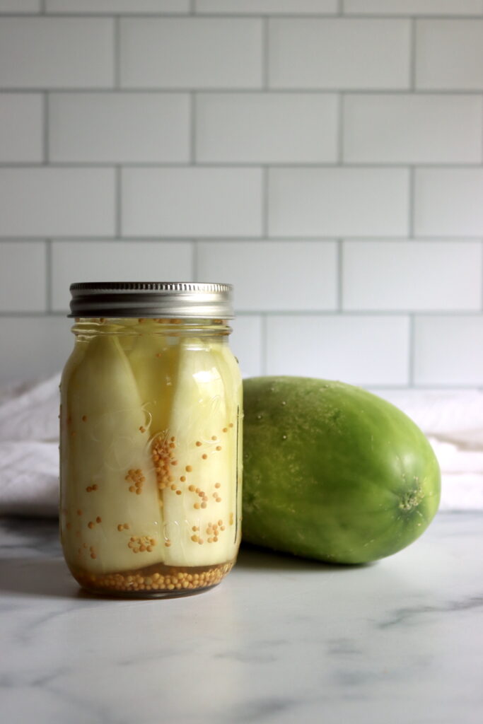 Senfgurken (German Mustard Pickles) - Creative Canning