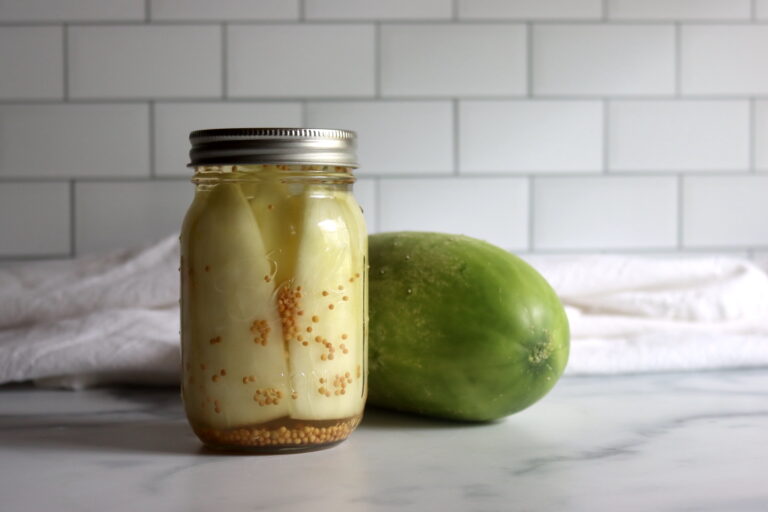Senfgurken (German Mustard Pickles) - Creative Canning