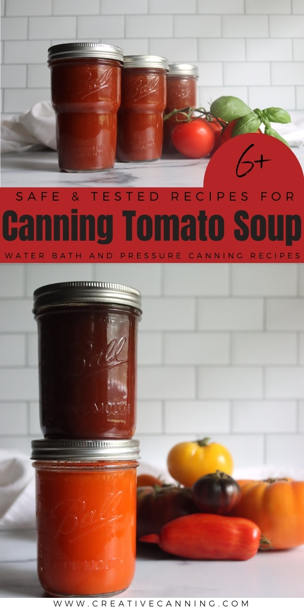 Tomato Soup Canning Recipes