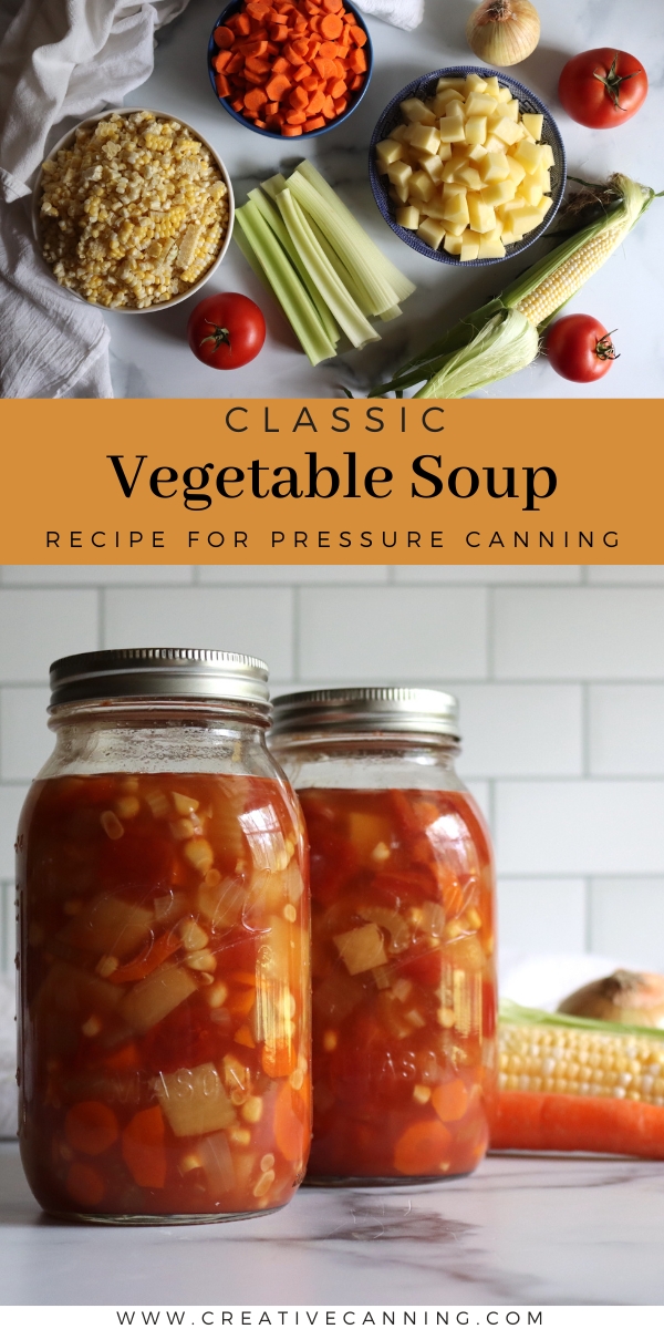 Vegetable Soup Canning Recipe