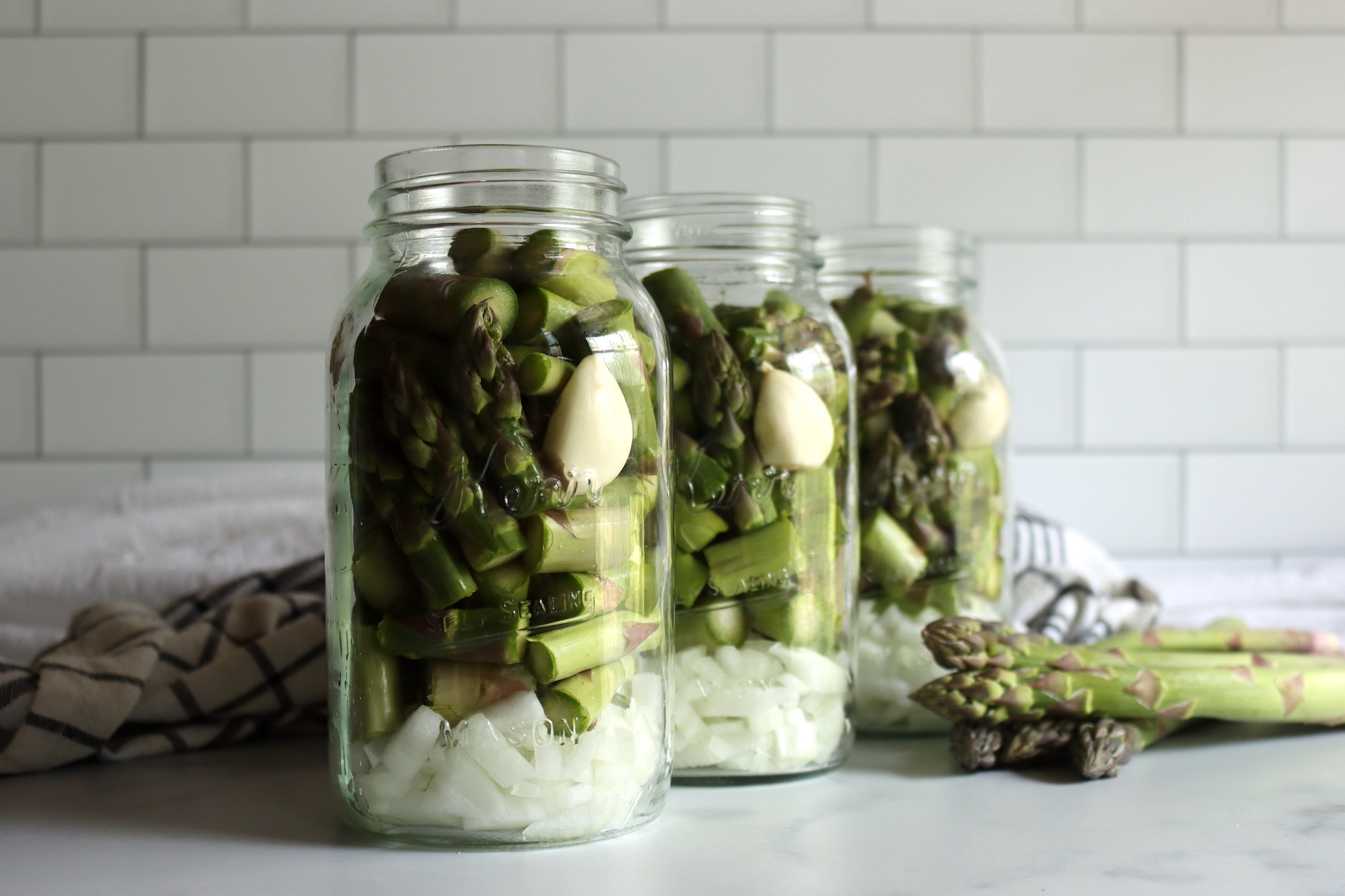 Canning Asparagus Soup Base