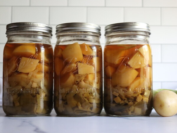 Canning Potato Leek Soup