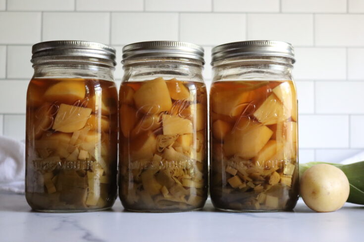 Canning Potato Leek Soup