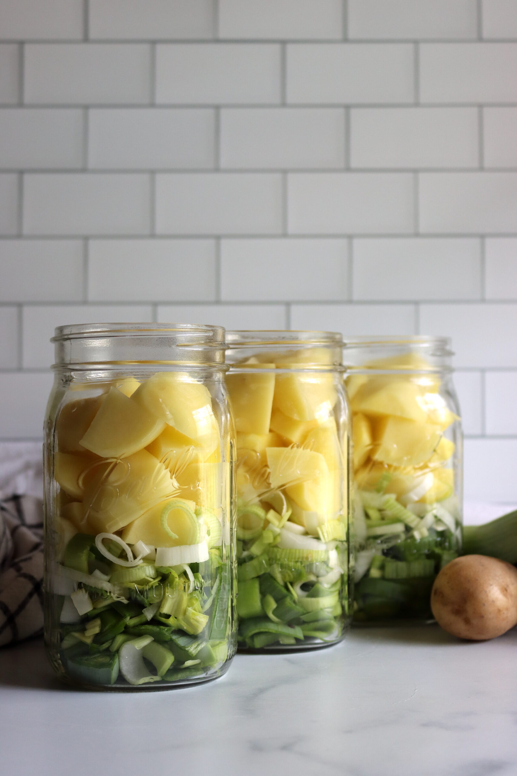 Canning Potato Leek Soup