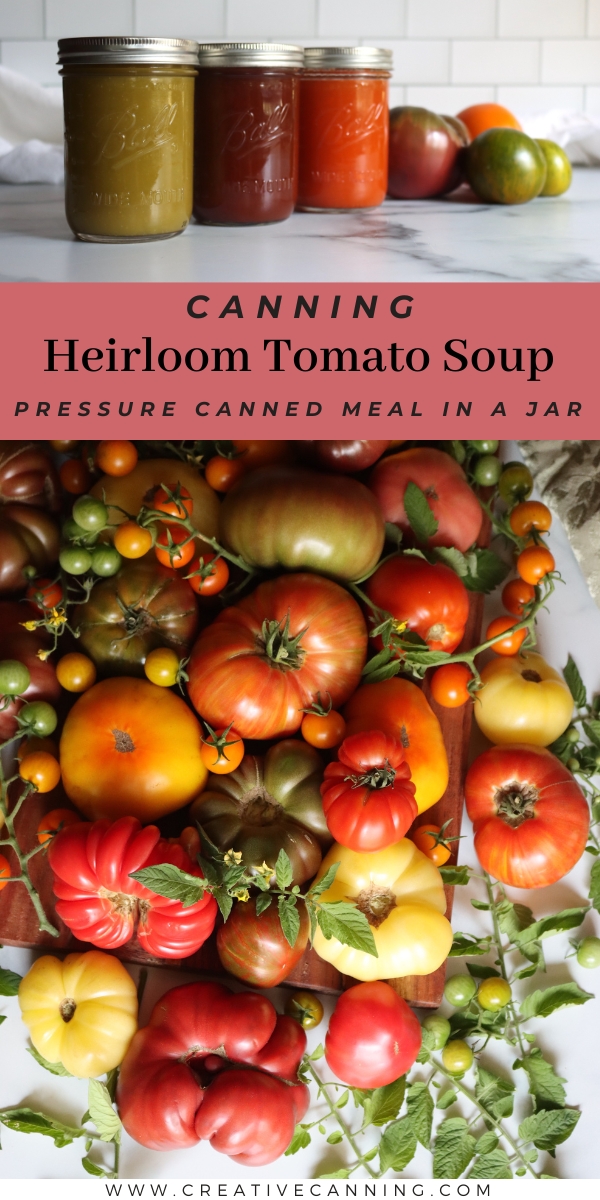 Canning Recipe for Heirloom Tomato Soup