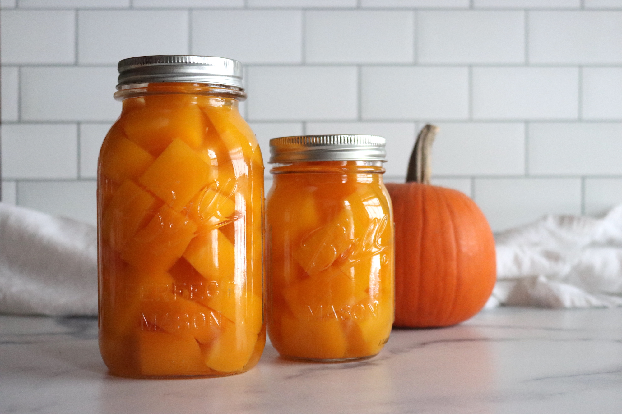 Canning pumpkin