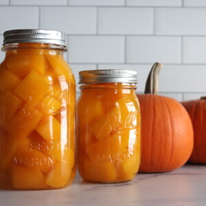 Canning pumpkin