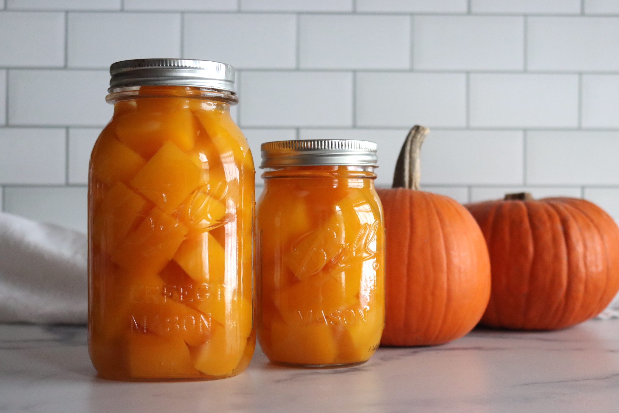 Canning pumpkin