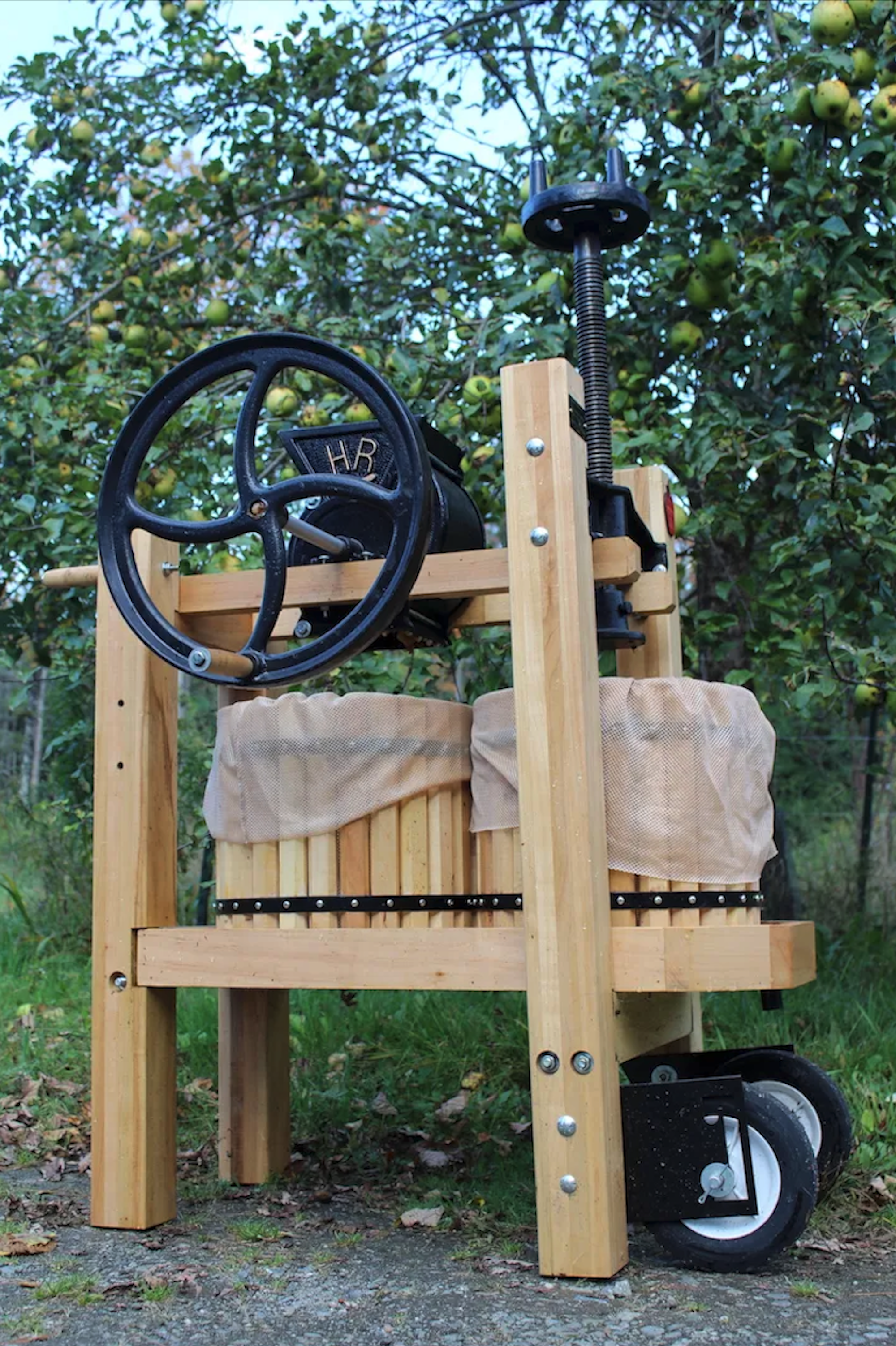 Double Barrel Cider Press