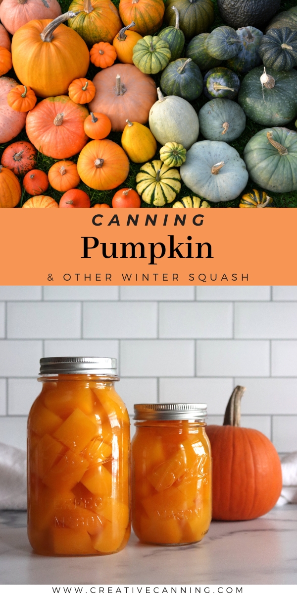 Instructions for Canning Pumpkin