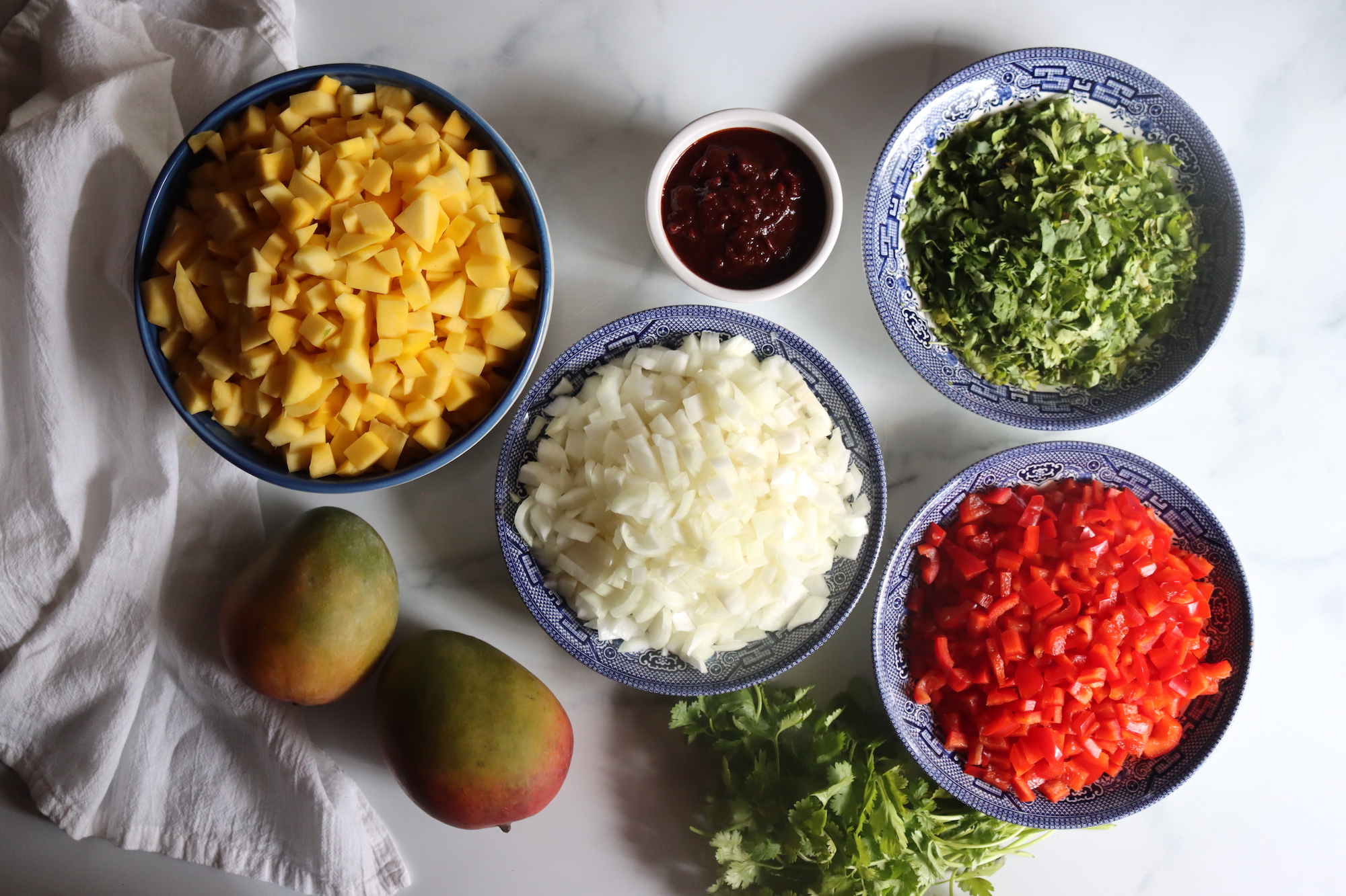 Mango Chipotle Salsa Ingredients