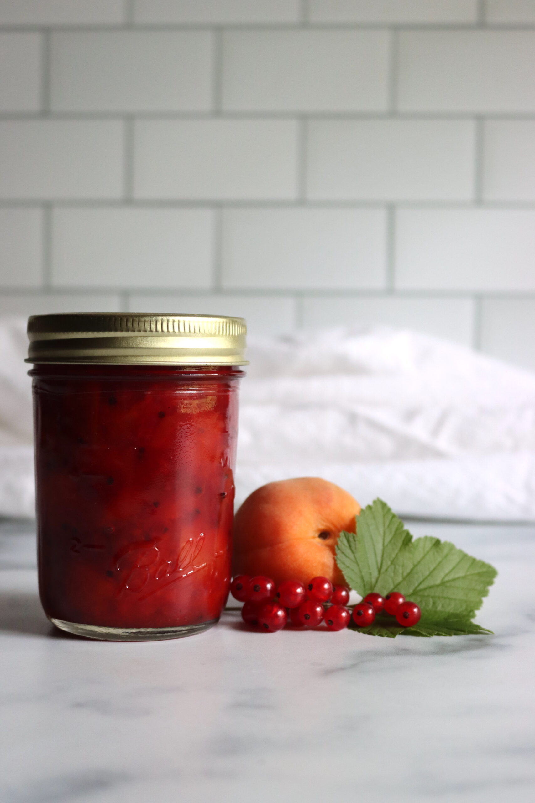 Apricot Red Currant Jam