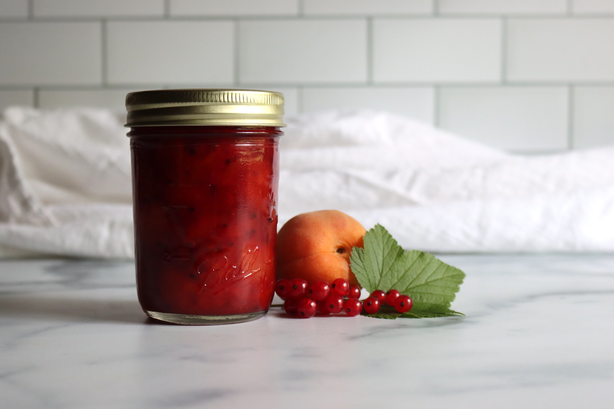 Apricot Red Currant Jam