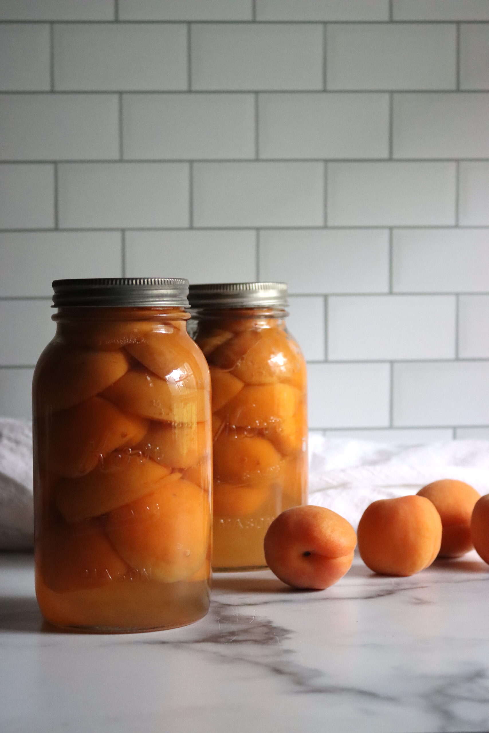 Canning Apricots