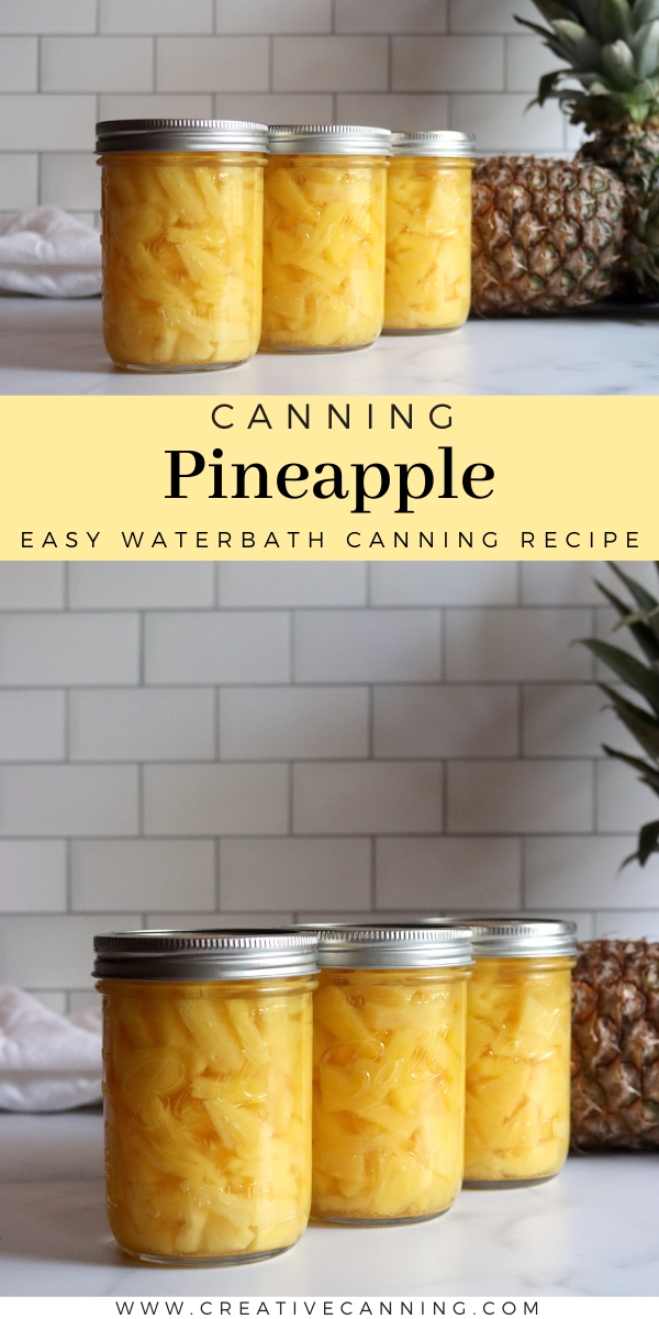 Recipe for Canning Pineapple