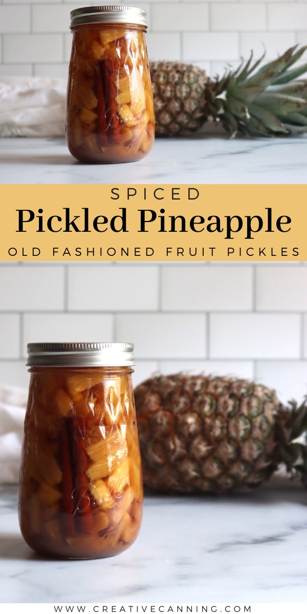 Spiced Pickled Pineapple Recipe