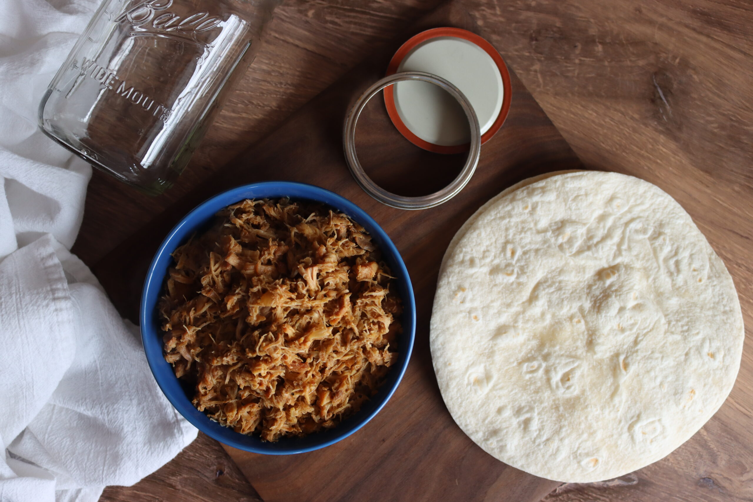 Pulled Chicken Taco Meat