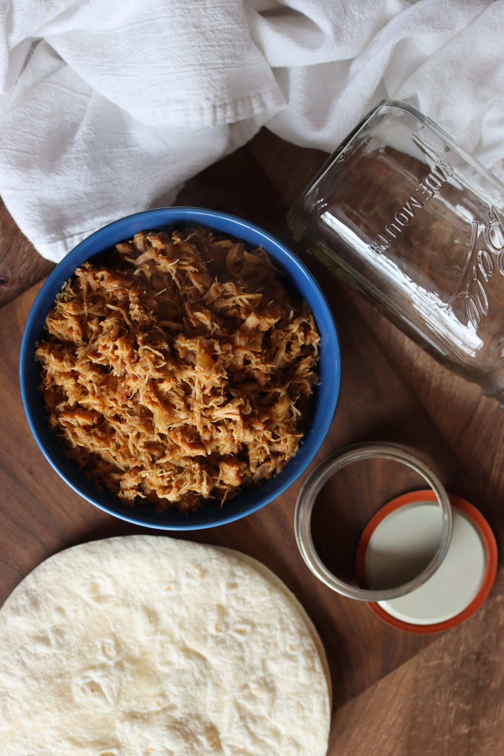 Pulled Chicken Taco Meat