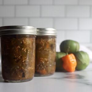 Tomatillo Habanero Salsa