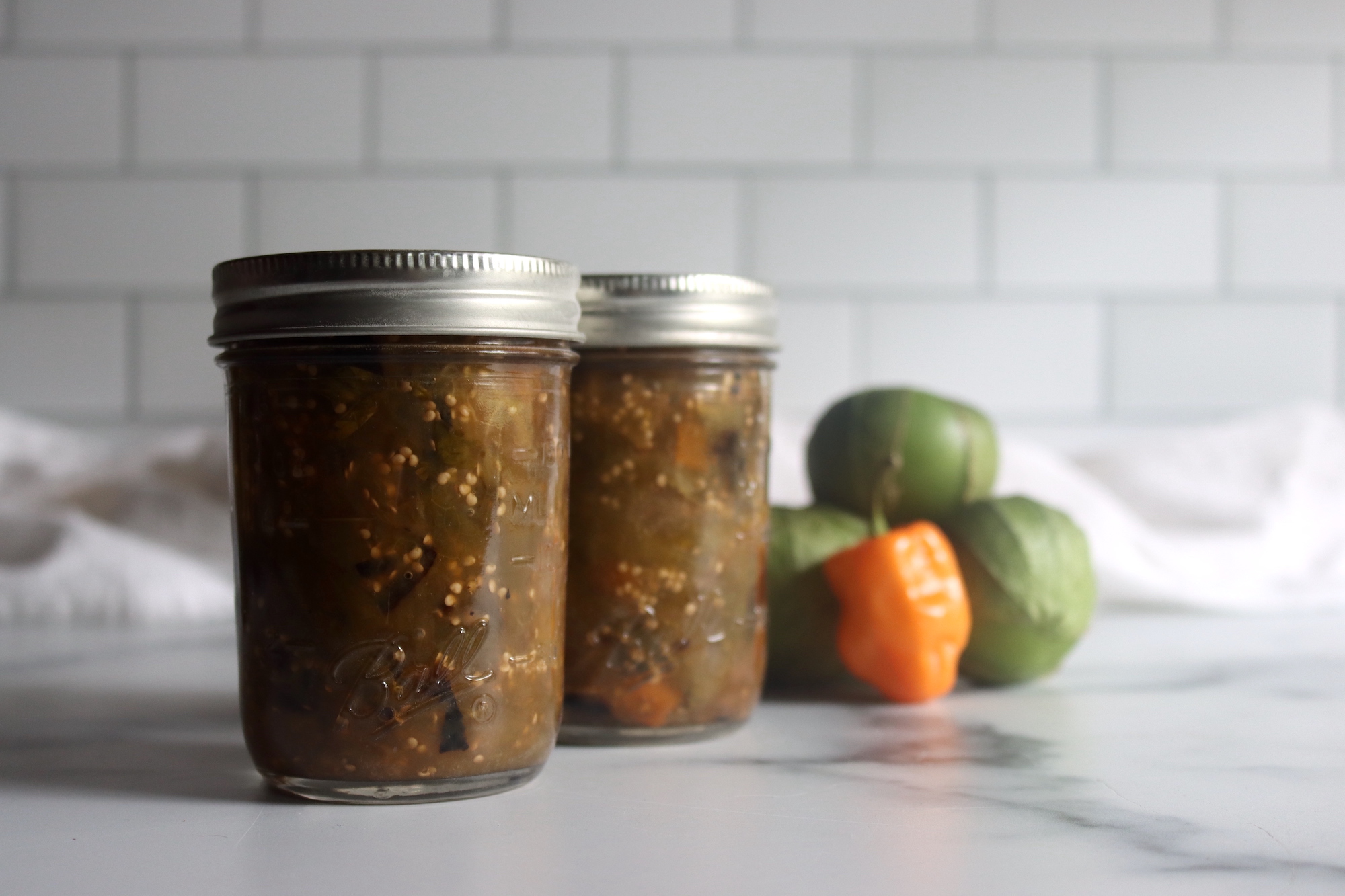 Tomatillo Habanero Salsa