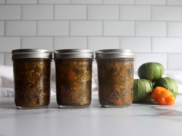 Tomatillo Habanero Salsa