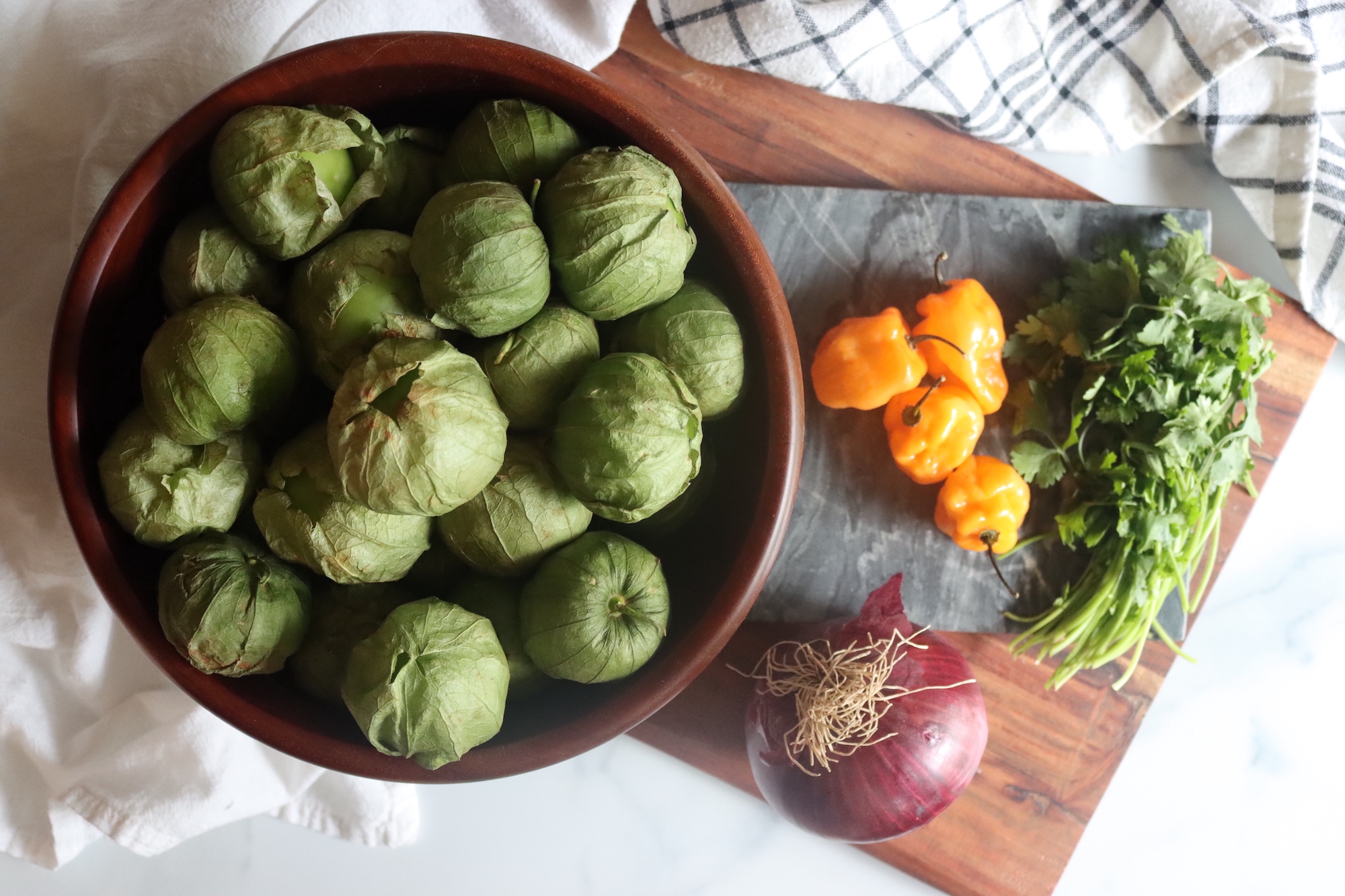 Tomatillo Habanero Salsa