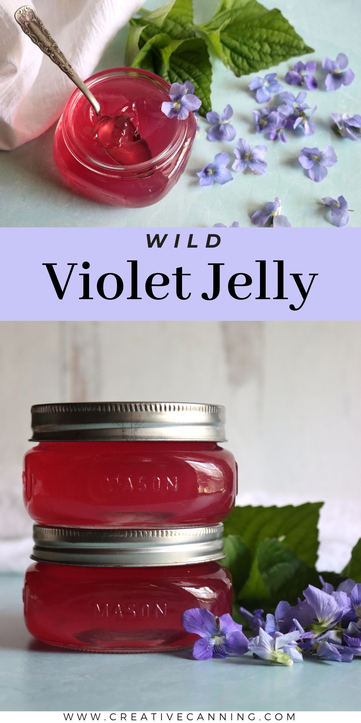 Violet Jelly Recipe