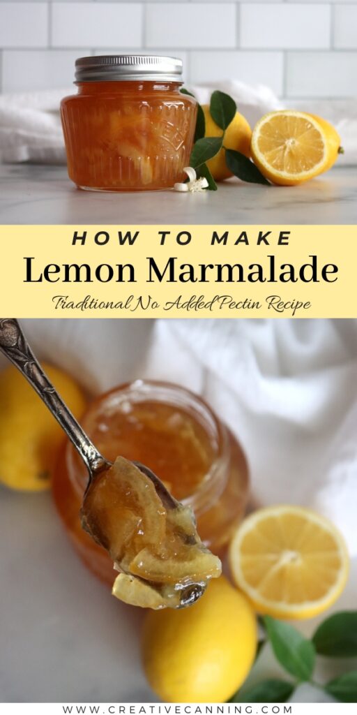 Traditional Lemon Marmalade